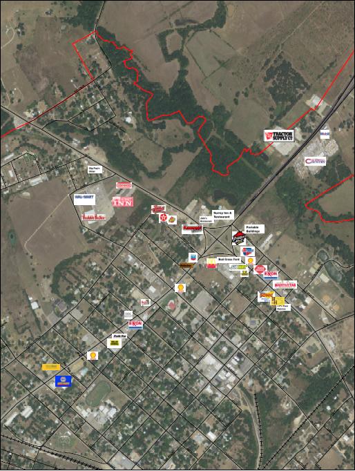 Caldwell Retail Map